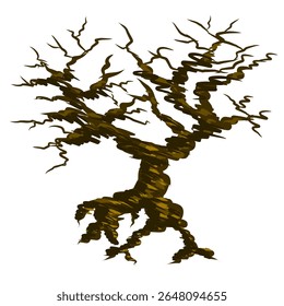 cool and elegant tree silhouette image design