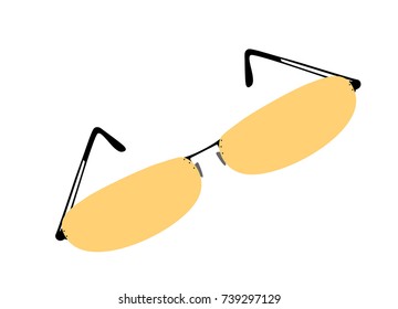 cool eyeglasses illustration