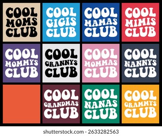 Cool family club t shirt design