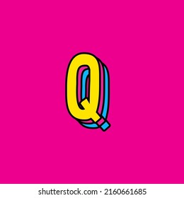cool fancy pop art text effect with simple color design for pop music and arts, poster banner and flyer design