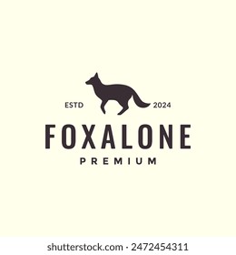 Cool Fox Animal Wild Modern Logo Design Vektorgrafik