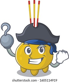 cool and funny chinese incense cartoon style wearing hat