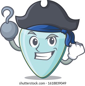 cool and funny guitar plectrum cartoon style wearing hat