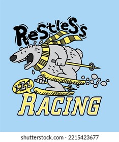 diseños geniales y divertidos de vectores. Para camisetas, pegatinas, afiches, etc.
