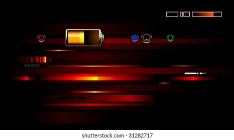 Cool futuristic background for your creative design