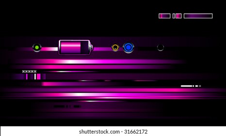 Cool futuristic background for your creative design