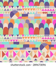 Cool geo modern pattern ~ seamless background