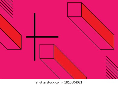 Tonos geométricos geniales para tu diseño. Aplicable a la plantilla vectorial Banners, Placards, Posters, Flyers, etc. Eps10.