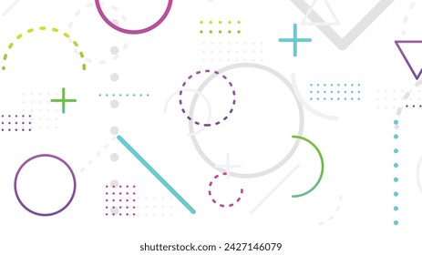 Cool geometric with minimal background design. Applicable for Posters, Banners, Flyers etc