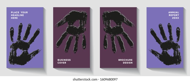 Cool geometrical lines notebook cover pattern. Minimalistic notepad cover tile. Colorful title page design for college, dairy or notepad.