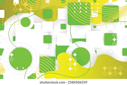 Cool geometry memphis background design, eps 10