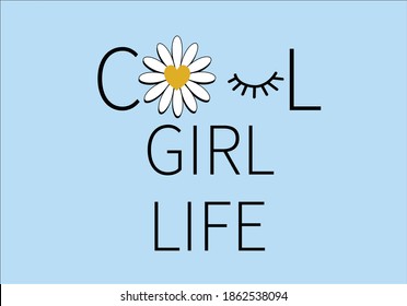 cool girl life  positive quote flower design margarita 
mariposa
stationery,mug,t shirt,phone case fashion slogan  style spring summer sticker and etc fashion design
