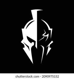 COOL GLADIATOR LOGO, Simple and Modern, EPS 10 Vector