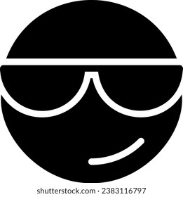 vector de ilustración de icono de glifo fresco