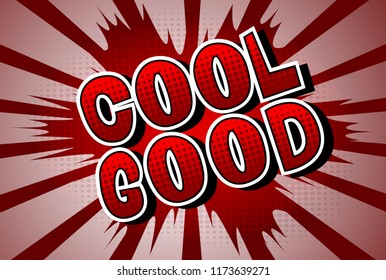 Cool Good Vector Illustrated Comic Book Stock Vector (Royalty Free ...