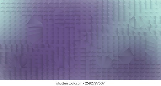 Cool Gradient Geometry in Blue and Purple