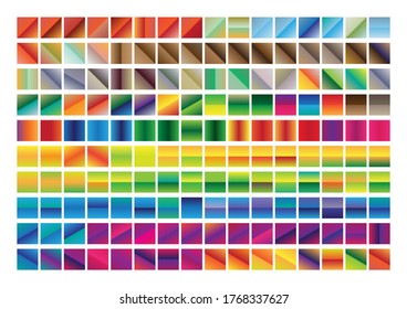 Cool Gradient Swatches Colors for Design in Adobe Illustrator