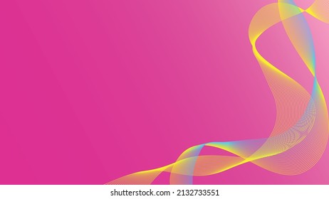 cool gradients wave shaped array of glowing, Dynamic particles. Abstract background with wavy stripes. Vector, abstraction. for web design, website, wallpaper, banner, cover. Futuristic background.
