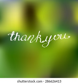 Cool graphic message for your  design.Vector blurred background