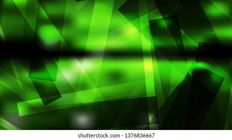 Cool Green Modern Geometric Background Image