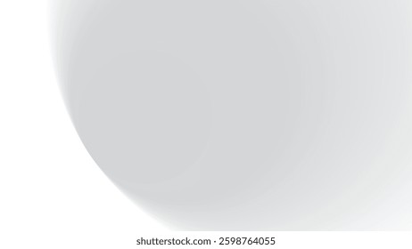 Cool grey smooth gradient abstract background for backdrop