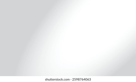 Cool grey smooth gradient abstract background for backdrop
