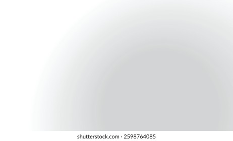 Cool grey smooth gradient abstract background for backdrop