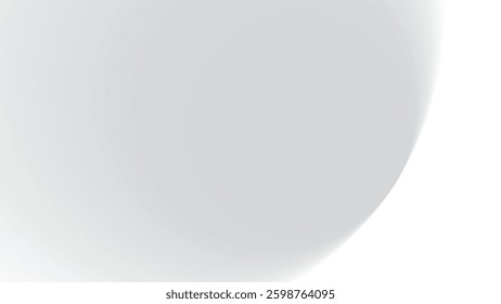 Cool grey smooth gradient abstract background for backdrop