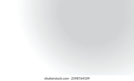 Cool grey smooth gradient abstract background for backdrop