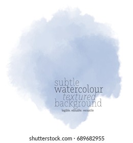cool grey watercolor wash