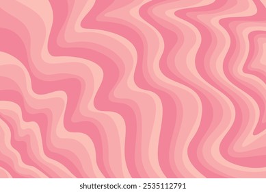 Cool and groovy liquid wave effect background. Retro and trendy wallpaper.