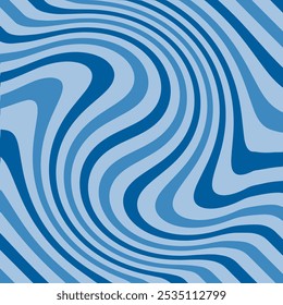 Cool and groovy liquid wave effect background. Retro and trendy wallpaper.