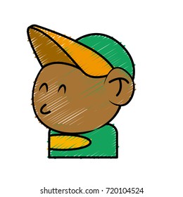 Cool guy cartoon
