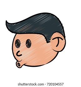Cool guy cartoon