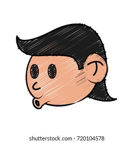 Cool guy cartoon