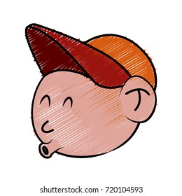 Cool guy cartoon