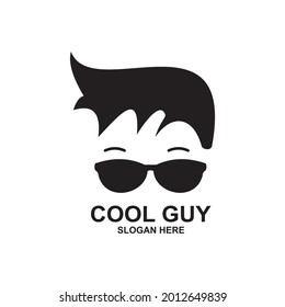 Cool Guy Logo Icon Vector Design Stock Vector (Royalty Free) 2012649839 ...