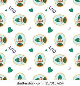 Cool guy.Vector portrait of man with  beard.Image for print on T-shirts and souvenirs, avatar, sign, ads, promo.  Pop art retro vector illustration