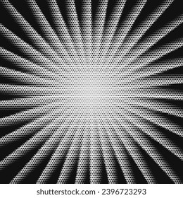 Cool Halftone Dot Work Texture. Trendy Modern half tone stipple textured background vector design. 