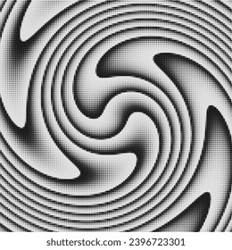 Cool Halftone Dot Work Texture. Trendy Modern half tone stipple textured background vector design.