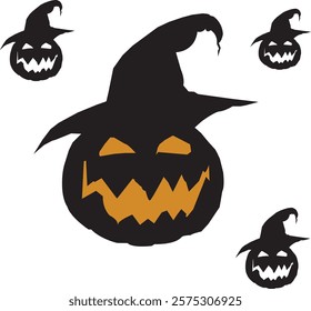 cool halloween vector logo this year