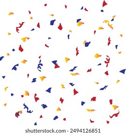Cool handwrite template confetti design