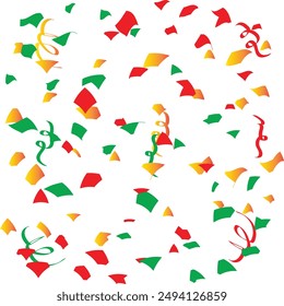 Cool handwrite template confetti design