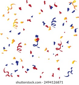 Cool handwrite template confetti design