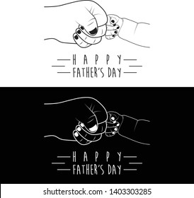 Cool Happy Father's Day Design