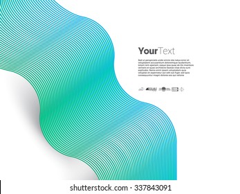 Cool Infographics Eps10 Vector Composition for Your Text