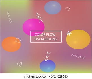 Cool interesting editable drawing. Amazing splash and spreading spot. EPS. Vector illustration show. Pink editable drawing, made from random multicolor spots.