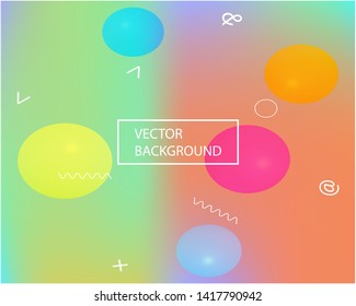Cool interesting editable drawing. EPS. Vector illustration presentation. Juicy splash and spreading spot. Pink editable drawing, made from random multicolor spots.