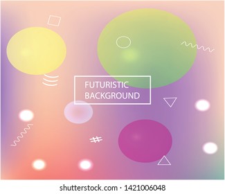 Cool interesting editable drawing. EPS. Vector illustration presentation. Amazing splash and spreading spot. Pink editable drawing, made from random multicolor spots.