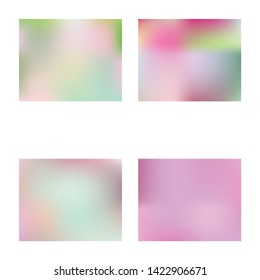 Cool interesting editable drawing. EPS. Vector illustration cover. Strange splash and spreading spot. Pink editable drawing, made from random multicolor spots.